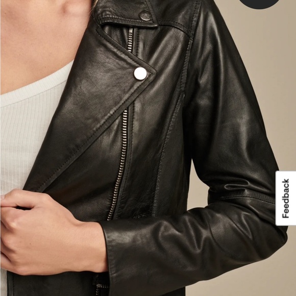 Luckily Brand Leather Moto Jacket - Picture 5 of 11